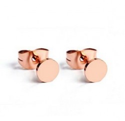Cartier Fastener Stud Earrings in 18kt Pink Gold