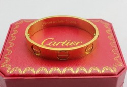 Cartier 18kt Yellow Gold LOVE Bracelet, Wide