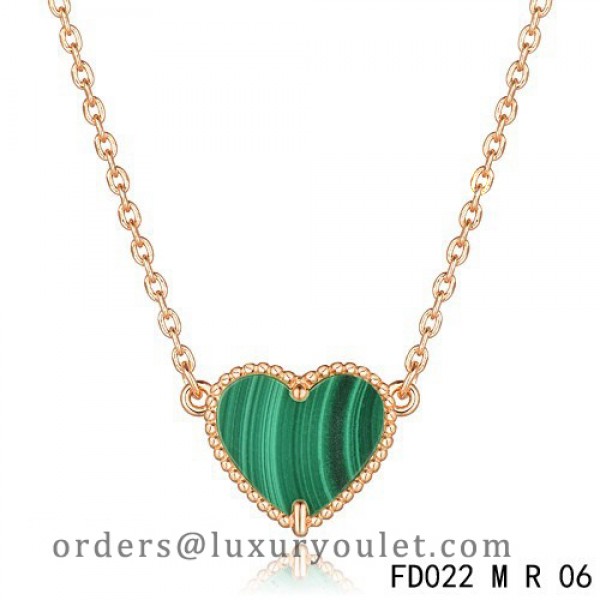 14K Yellow Gold Malachite Heart Pendant or Necklace – LTB JEWELRY
