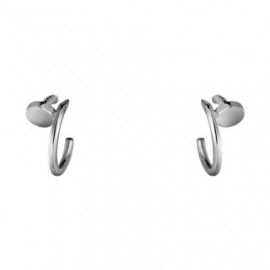 Cartier Juste un Clou Hoop Earrings Replica 18k White Gold