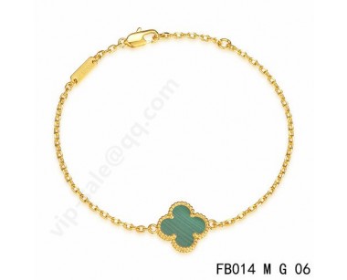 Rent Green Malachite Alhambra Bracelet from Van Cleef
