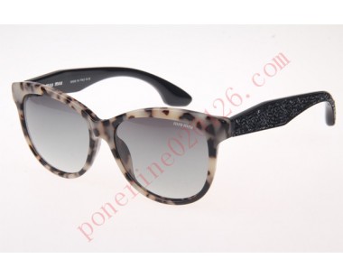 2016 Cheap Miu Miu SMU10PS Sunglasses, Grey Tortoise