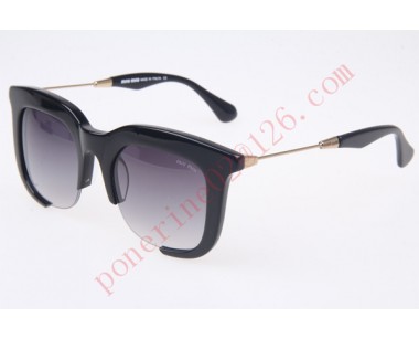 2016 Cheap Miu Miu SMU11NS Sunglasses, Black Gold