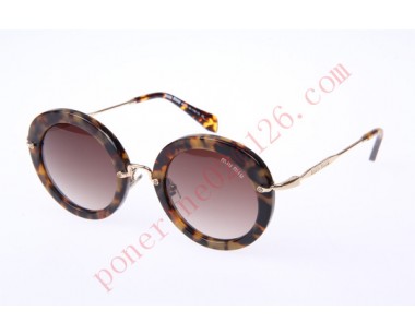 2016 Cheap Miu Miu SMU13NS Sunglasses, Dark Tortoise