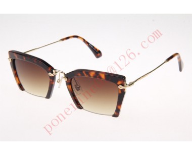 2016 Cheap Miu Miu VMU10QS Sunglasses, Tortoise