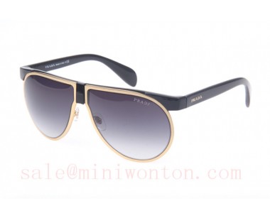 Prada SPR23P Sunglasses In Gold Black