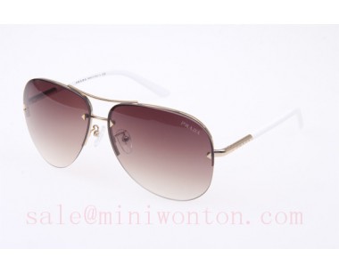 Prada SPR530S Sunglasses In Gold White