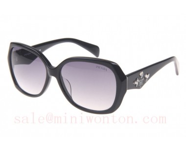 Prada SPRDA1 Sunglasses In Black Grey