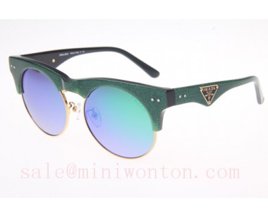 Prada SPS51P Sunglasses In Green