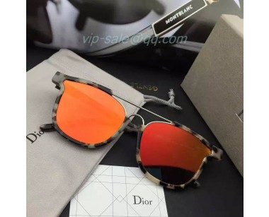 Raf Simons Dior Sunglasses in Orange Lens