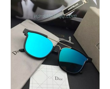 Raf Simons Dior Sunglasses in Blue Lens