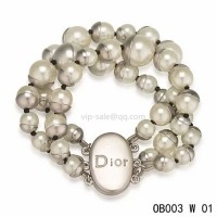 "MISE EN DIOR" BRACELET with white pearl	