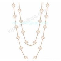 Van cleef & arpels Vintage Alhambra Necklace/Pink Gold/Mother-Of-Pearl	