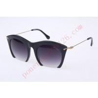 2016 Cheap Miu Miu MU14NS Sunglasses, Black Gold	