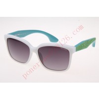 2016 Cheap Miu Miu SMU09PS Sunglasses, White Green	