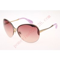 2016 Cheap Miu Miu SMU51O Sunglasses, Gold Purple