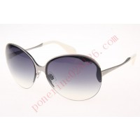 2016 Cheap Miu Miu SMU51O Sunglasses, Silver White