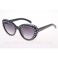 Prada SPR31QS Sunglasses In Black