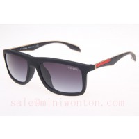 Prada SPS02P Sunglasses In Matte Black