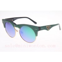 Prada SPS51P Sunglasses In Green	