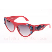 Prada VPR21QS Sunglasses In Red	