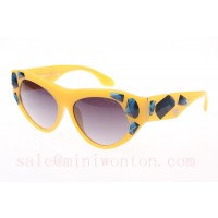 Prada VPR21QS Sunglasses In Yellow