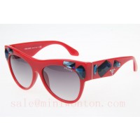 Prada VPR22QS Sunglasses In Red