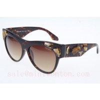 Prada VPR22QS Sunglasses In Tortoise Brown