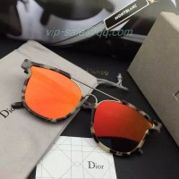 Raf Simons Dior Sunglasses in Orange Lens	