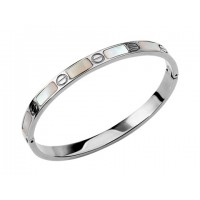 Cartier Love bracelet with shell in white gold