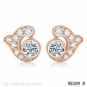 Cartier Earrings in 18K pink gold with diamonds