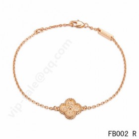 Van cleef & arpels Sweet Alhambra braceletpink gold
