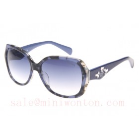 Prada SPRDA1 Sunglasses In Blue Tortoise
