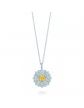 Tiffany & Co. Schlumberger Daisy Necklace New Arrival America Girls Gift Fine Jewelry