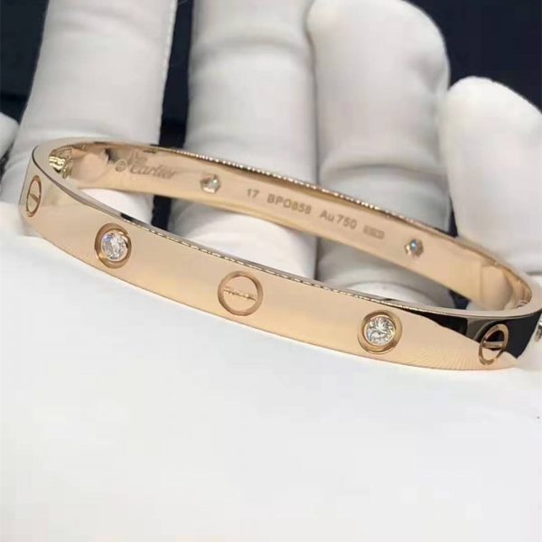 Cartier Love Bracelet, 4 Diamonds