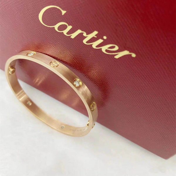 Cartier Love Bracelet, 4 Diamonds