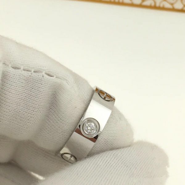 Cartier Love Ring, 3 diamonds