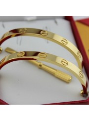 cartier love bracelet yellow gold plated real with screwdriver replica
