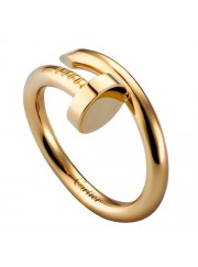 cartier juste un clou ring plated real yellow gold B4092600 replica