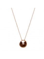 amulette de cartier necklace pink gold Serpentine wood diamond replica