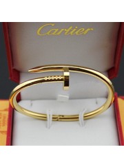 cartier juste un clou plated real 18k yellow gold bracelet B6037817 replica