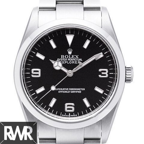 Rolex Explorer 114270-78690 Black dial Men Automatic Watch Fake