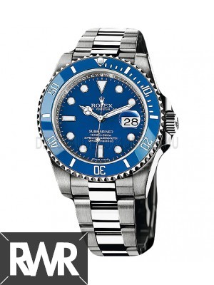 Rolex Submariner Date 116619LB-97209 Blue Dial Watch Fake