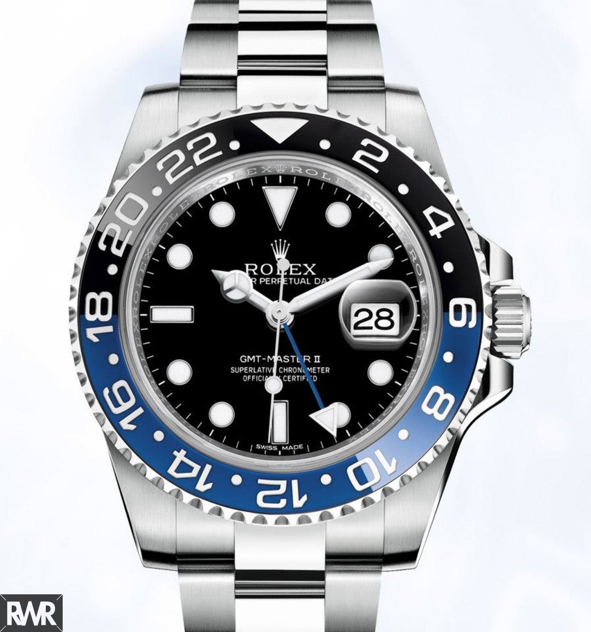 Rolex GMT-Master II 116710BLNR-78200 Black and Blue Cerachrom Bezel Automatic