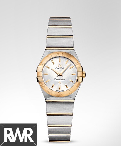 fake Omega Constellation Brushed Quarz Mini Watch 123.20.24.60.02.002
