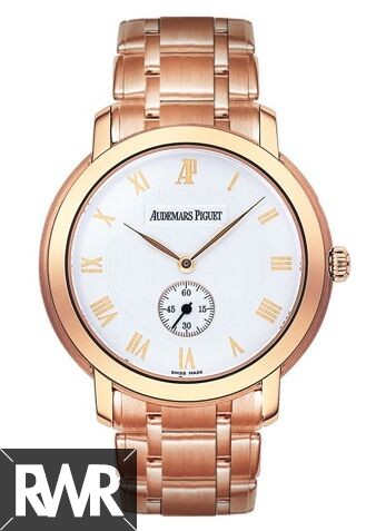 Replica Audemars Piguet Jules Audemars Small Seconds Pink Gold Watch 15155OR.OO.1229OR.01