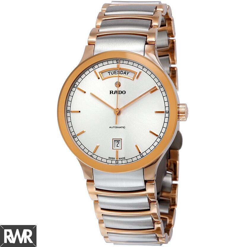 Rado Centrix Day-Date White Dial Men's Replica Watch R30158113