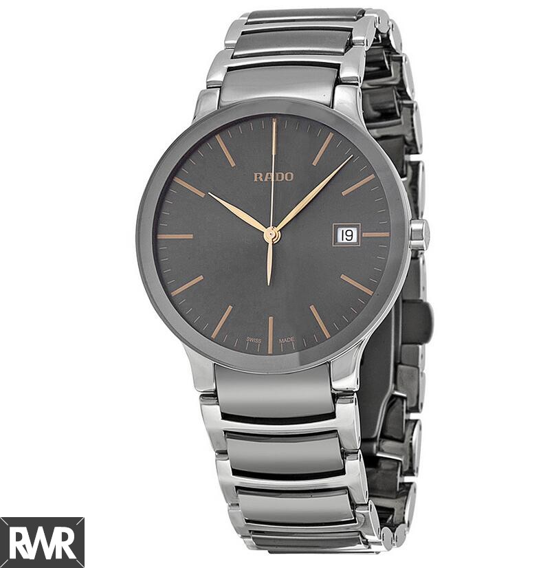 Rado Centrix Grey Dial Stainless Steel Men's Replica Watch R30927132