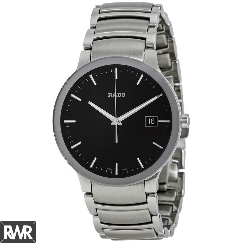 Rado Centrix Black Dial Stainless Steel Men's Replica Watch R30927153
