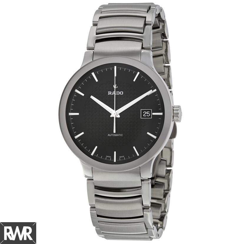 Rado Centrix Automatic Black Dial Stainless Steel Men's Replica Watch R30939163